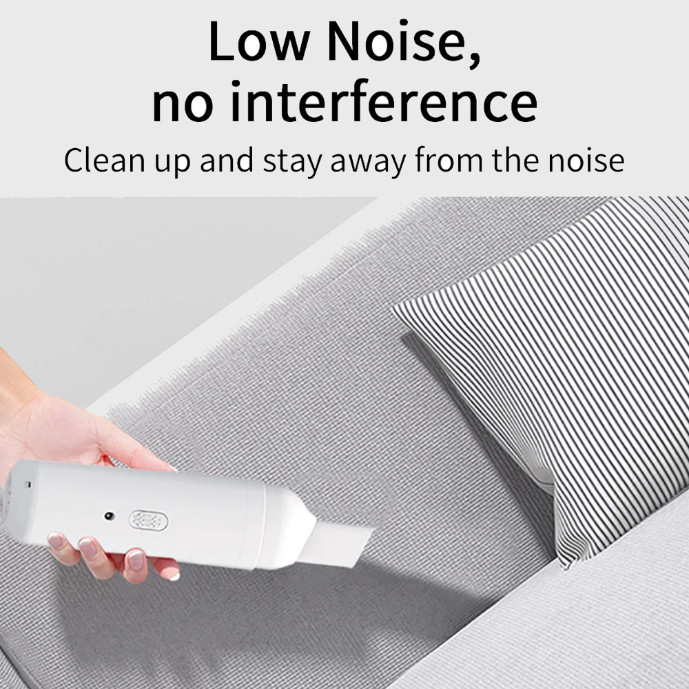 NEWEST Car Vacuum Cleaner Large Suction Portable Cleaning Car Mini Wireless USB Handheld Rechargeable Vacuum Cleaner