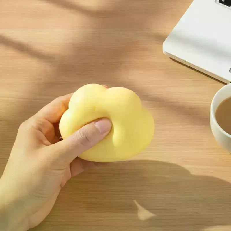 Simulated Milk Bread  Squeeze Toy Slow Rising Super Soft Stress Relief Toy for Kids Easter Egg Filler Gift