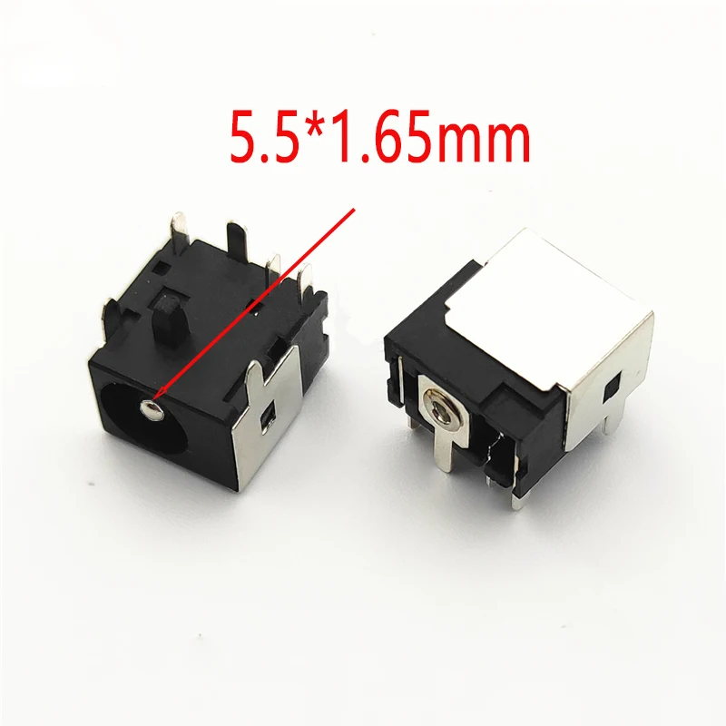 2/10 Stück DC-Stromanschlüsse 5521 5525 5,5 x 1,65 / 2,1 / 2,5 mm DC036 DC044 DC044A DC044B DC044C 3-polig 5-polig 6-polig für Laptop DC – Detail 2