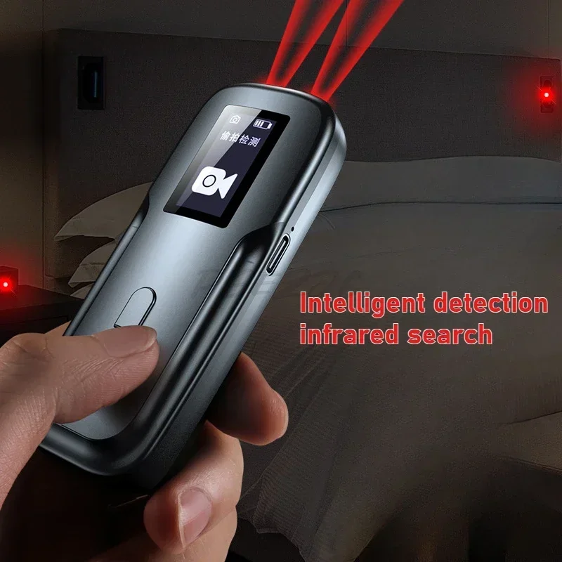 Concealed Camera Display Screen Intelligent Infrared Privacy Wireless Signal Detector Hotel Anti-theft Camera Portable Detector