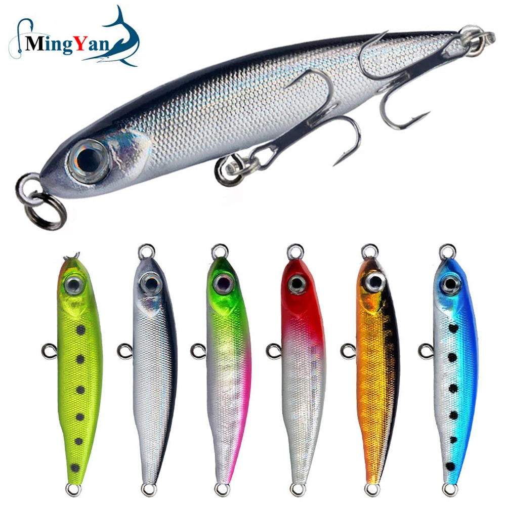 1pcs Sinking Pencil 5.3cm 3g Casting Pencil Mini Wobblers Sinking Vibration Sea Fish Lures Fishing Baits Pike Trout Bass Carp