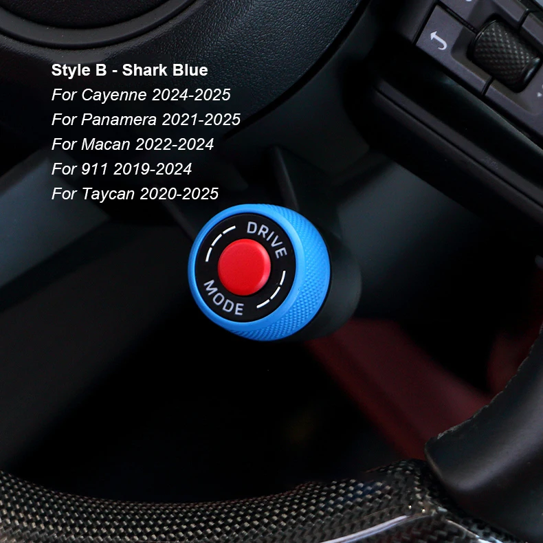 Sport Chrono Lenkradknopf für Porsche Cayenne/Panamera Macan/911 718/Taycan 2017–2025 SC Modus Switch Kit Plug Play – Detail 15