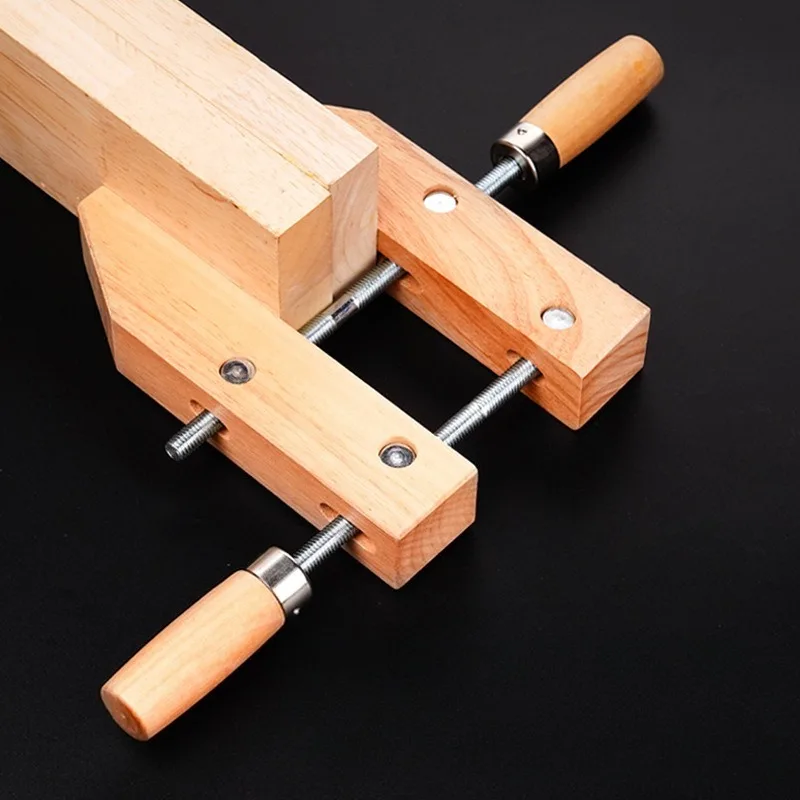JUSTINLAU 1Pc 6/8inch Wood Hand Screw Clamp Adjustable Handscrew Woodworking Parallel Clamp Tool Woodworking Tools