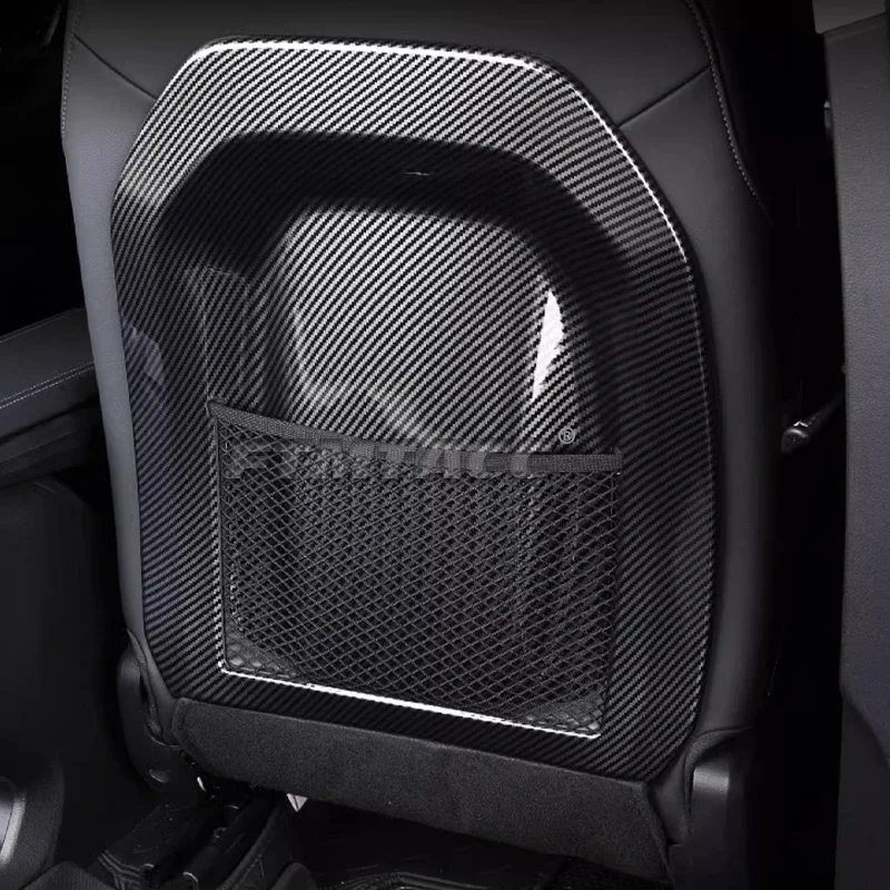 

ABS углеродное волокно заднее сиденье анти-ударная защита для BMW X1 U10 2023 2024 2025 анти-грязный коврик интерьер автомобильные аксессуары