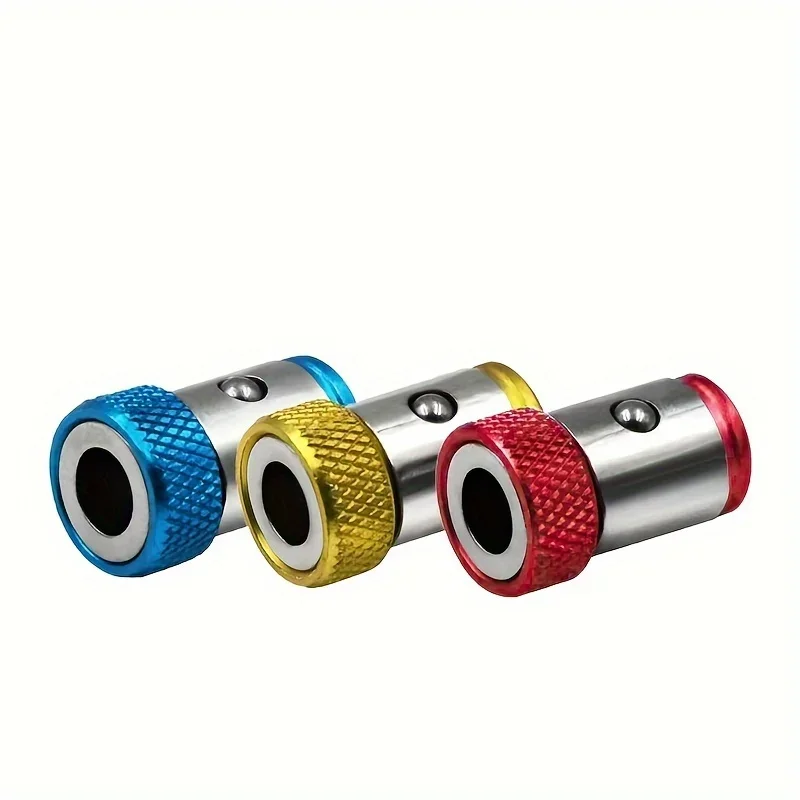 Magnetic Screw Ring Bit Magnetizer Ring Metal Magnetizer Screw, Removable For 1/4 Inch/6.35mm Hex Screwdriver And Power Bits image 2