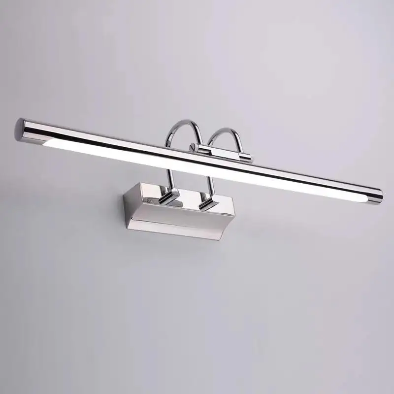 

Postmodern Bauhaus style Bedroom Bathroom Bathroom Hotel Light Emitting Diode Stainless Steel Mirror Headlight