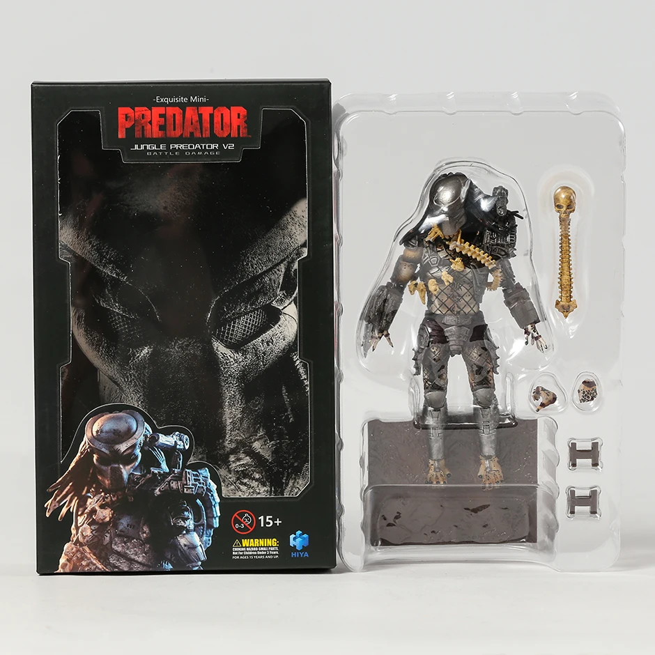 

Hiya Toys Predator JUNGLE PREDATOR V2 1:18 Scale Action Figure Version 2