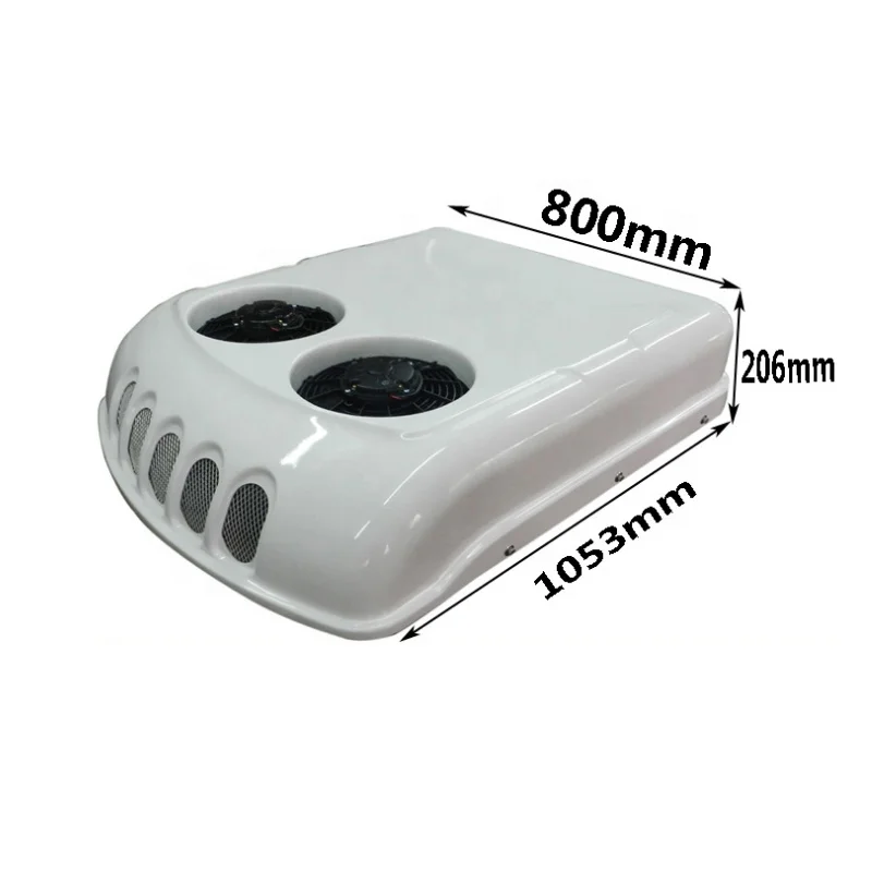 GOUKU Truck Caravan Boat Universal Roof Mounted 3500w Dc 12v 24v Electric Rv Air Conditioner