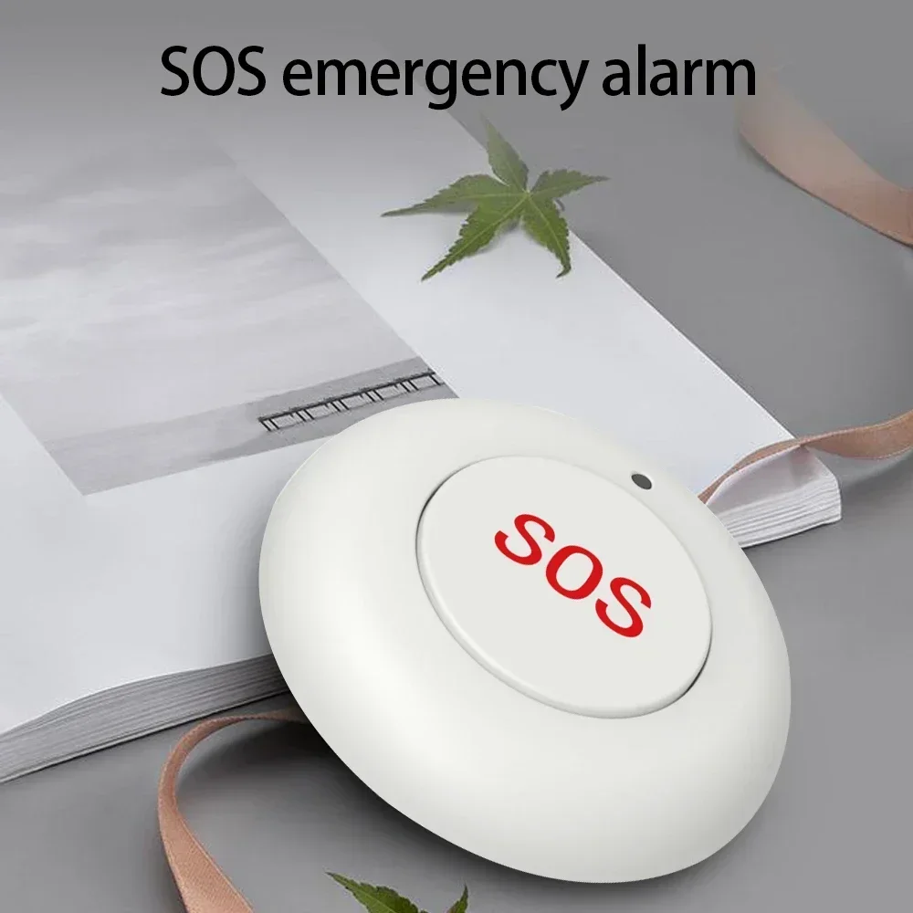 SOS Call Button Elderly Caregiver Pager Emergency Wireless SOS Medical Alert System with battery for Seniors Patients Elderly