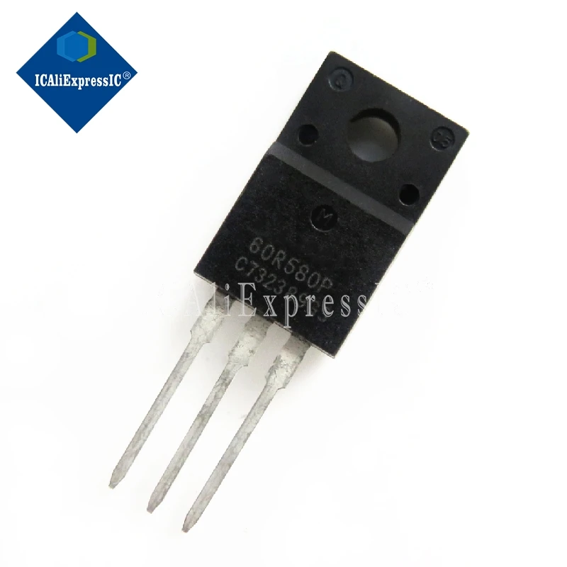 5PCS 60R580P 60R580 TO-220F