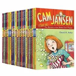 Detective Stories 1-34 volumes English Cam Jansen Teenage Detective Jensen Junior Bridge Chapter book