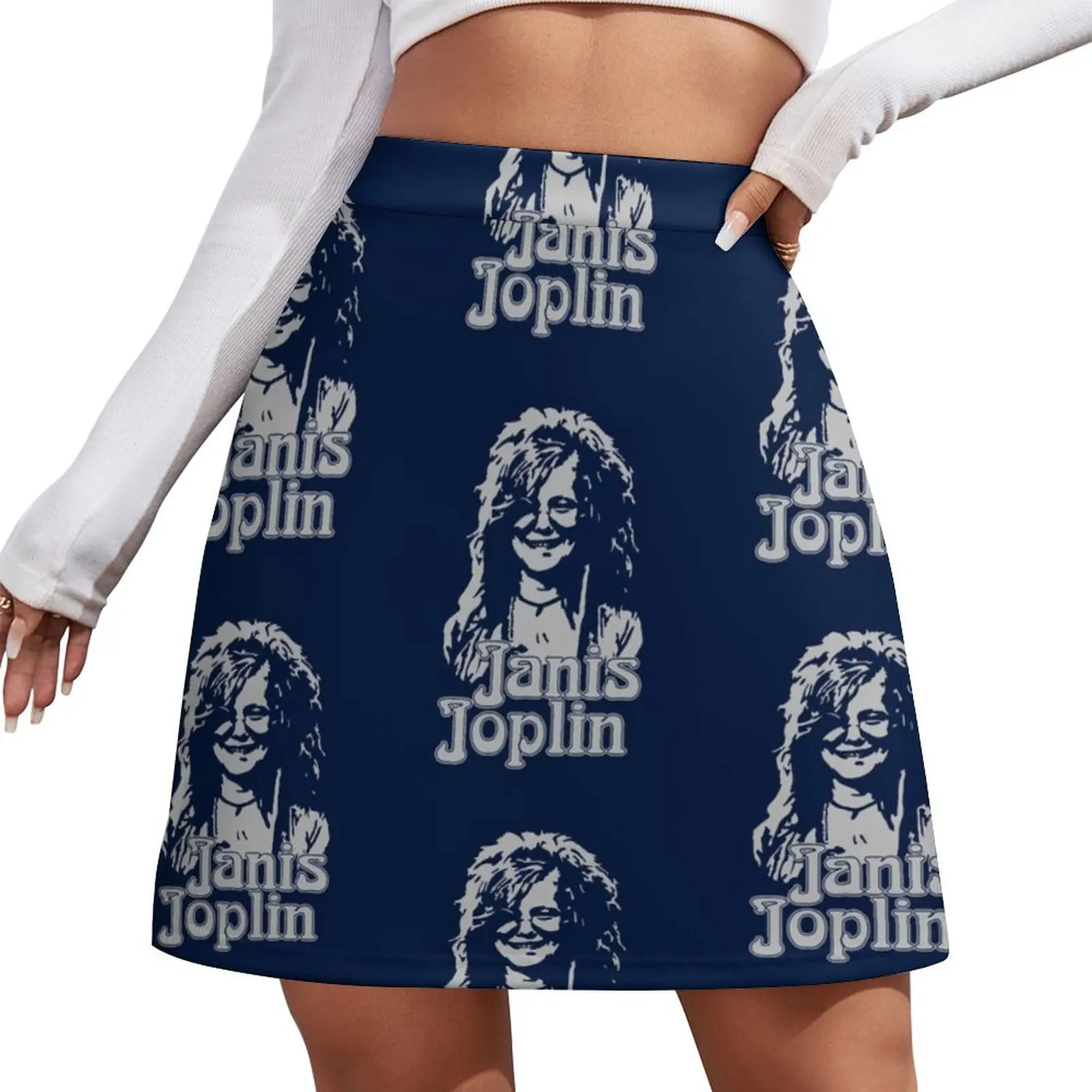 BnW Art of Janis Joplin Unisex Mini Skirt dress women summer clothes for woman Mini Skirt