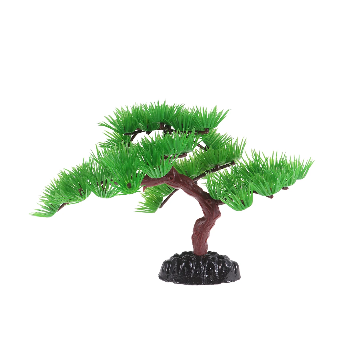 

1pc Artificial Green Plants for Aquariums Bonsai Fish Tank Decoration Lifelike Ornament Safe Water Quality Long Lasting Use Pet