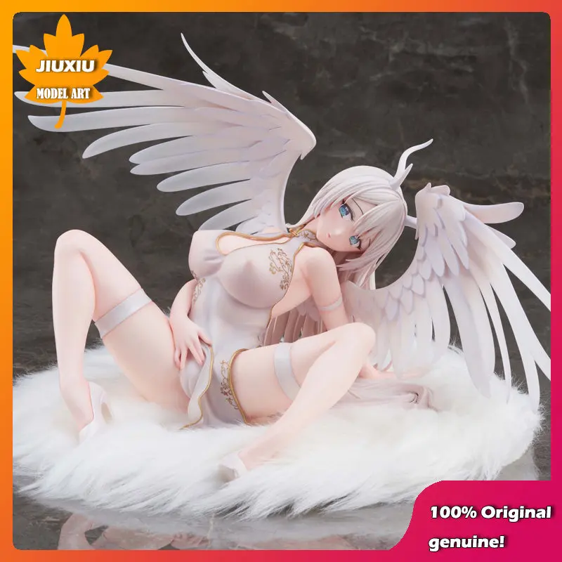 

PartyLook White angel beautiful girl 100% Original genuine PVC Action Figure Anime Figure Model Toys Figure Collection Doll Gift