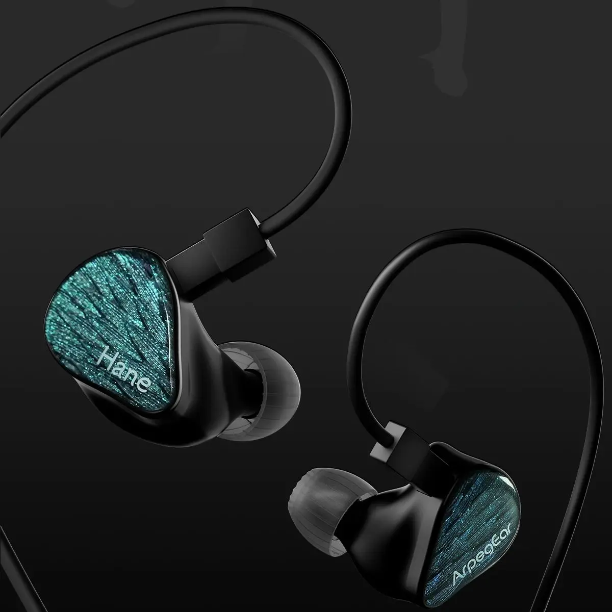 Han Arpegear سماعات مراقبة سلكية داخل الأذن ، 16 نوعًا من الضبط ، سماعات أذن موسيقية بملف متحرك ، غشاء DLC ، جديد ، تتصدر