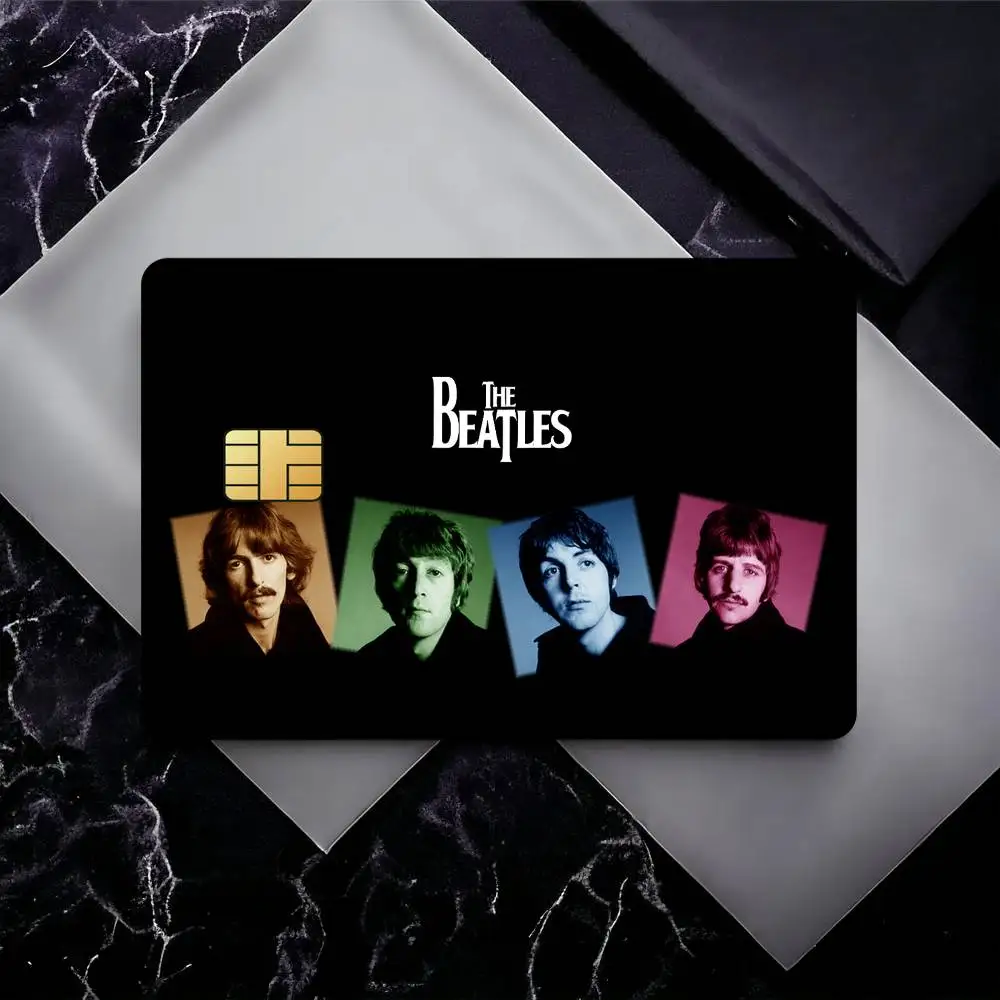 Band T-The B-Beatles Credit Card Skin Stickers for Bank Card Bus Metro Card Sticker Waterproof Gift