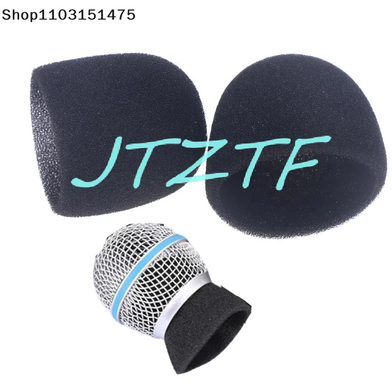 2/10Pcs Studio WindScreen Sponge Microphone Cap Microphone Protective Inner-Foam For   SLX24 PGX24 PG58 BETA58A