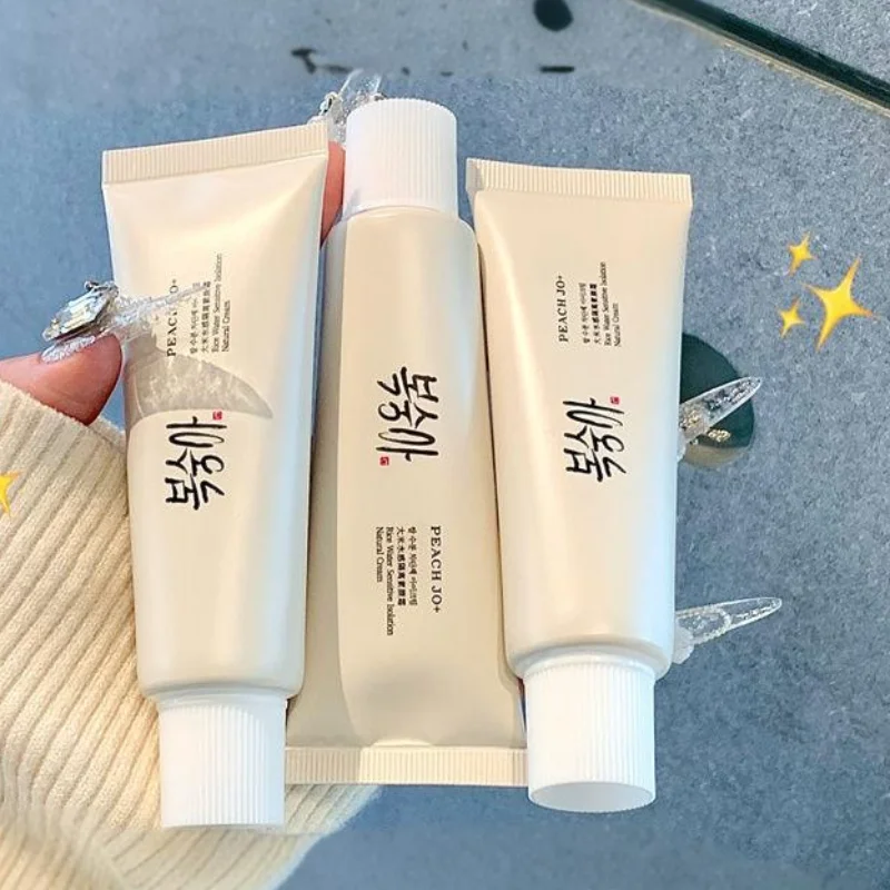 Koreanische Reis-Extrakt-Sonnenschutzcreme, feuchtigkeitsspendende Isolierung, erhellt die Hautton-up-Creme, lichtgefühlender Concealer, tägliche Make-up-Basis