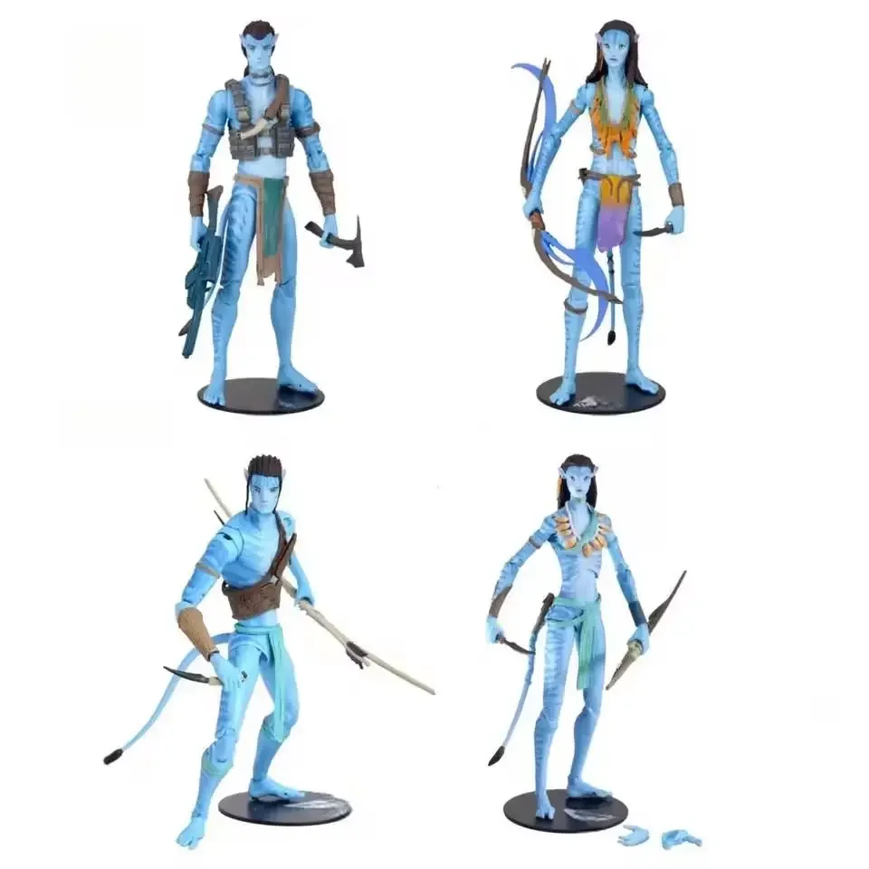2026 In stock New Launch Avatar Movie Action Figures   Jake Sully Neytiri Quaritch Exclusive Mcfarlane Hot Trend Toys Gift