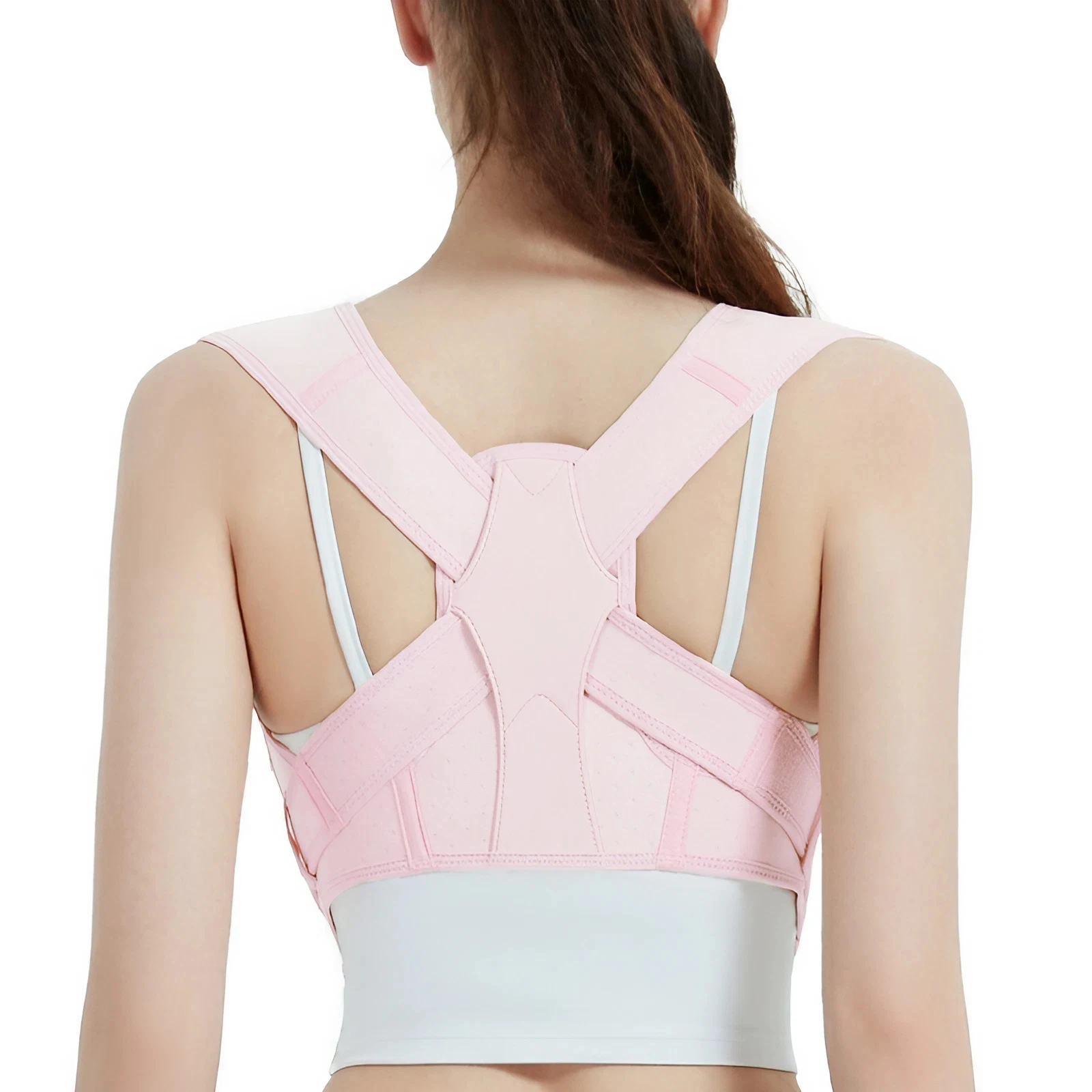 

Posture Corrector for Women Men Back Support Brace Breathable SBR Fabric Pain Relief Comfortable and Breathable Belt