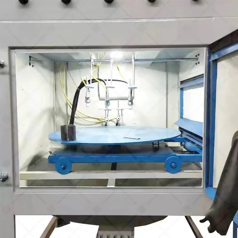 آلة السفع الرملي لتنظيف المعادن آلة السفع الرملي عالية الكفاءة ميزات أوتوماتيكية للاستخدام الصناعي بسعر المصنع #3