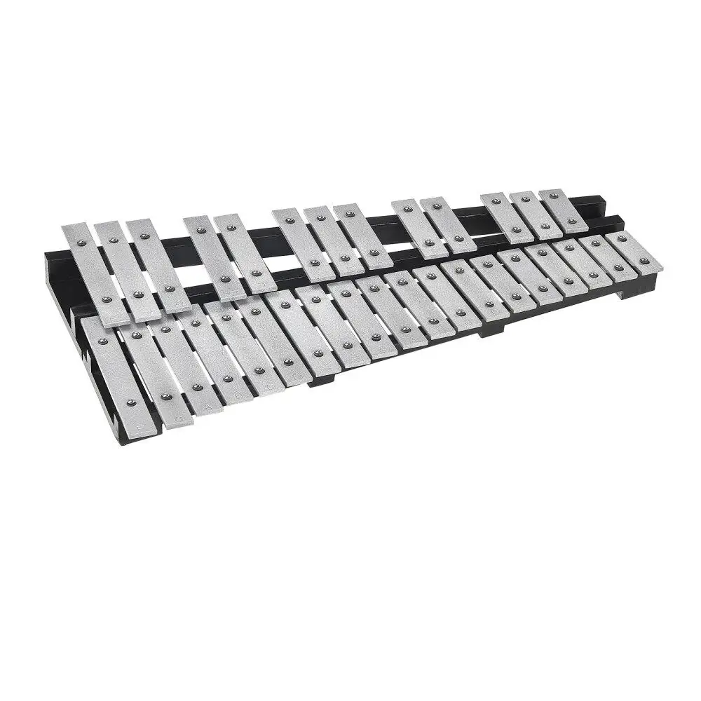 

32 Note Glockenspiel Xylophone Percussion Set with Mallets Drumsticks and Carrying Bag for Students and Professionals