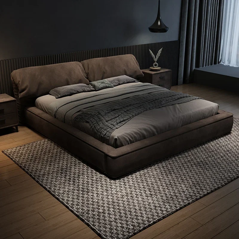 Modern 180x200cm Luxury King Size Bed Base Beds And Frames King Sizebed Frames With Head Board Home﻿ Bedroom Furniture Bed Table
