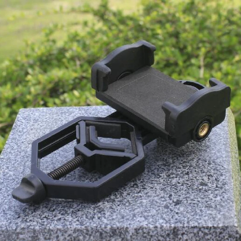 Agnicy Telescope Microscope Connected to Mobile Phone Photography Stand Bracket 5.5cm-10cm Range