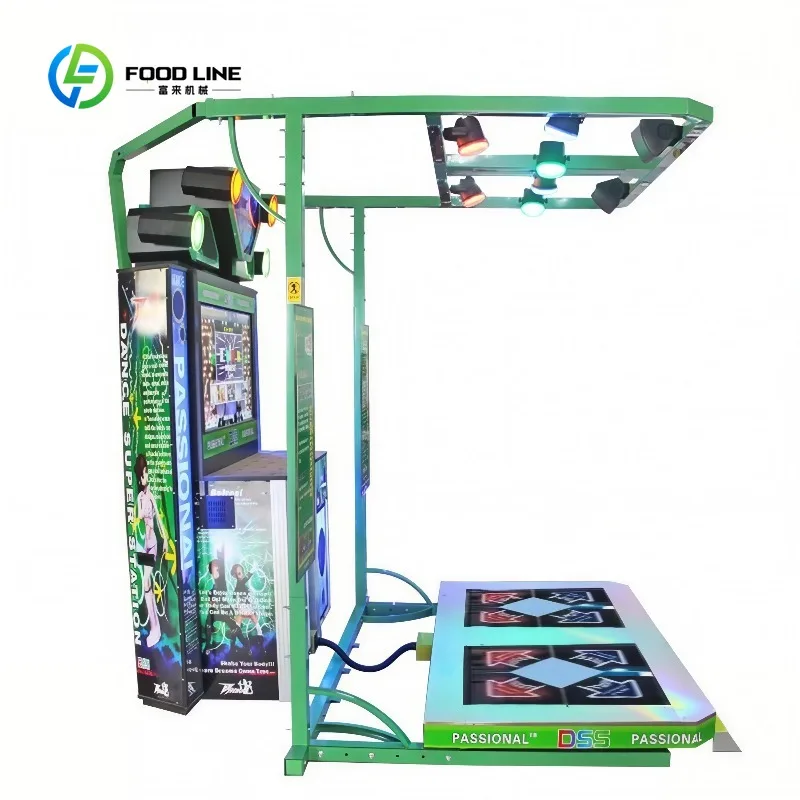 Customized Coin Operated Play Arcade Dance Station arcade Game Machine Music Rhythm Dance Revolution Arcade Machine for Sale