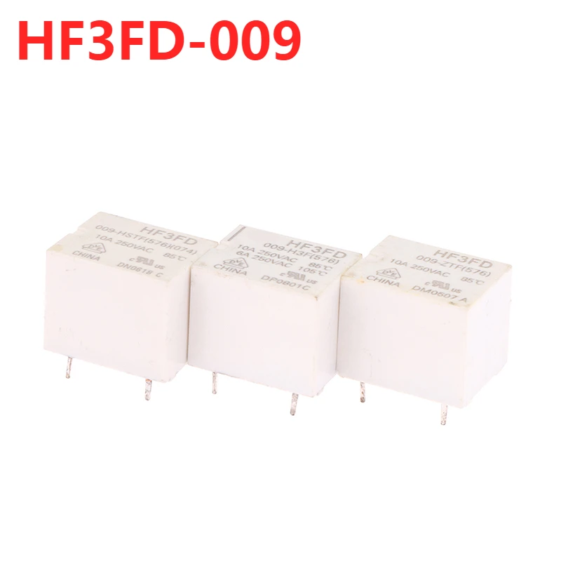 1pc HF3FD-009-ZTF HF3FD 009-HSTF HF3FD 009-H3F 4PIN Relay White 19*19*15mm