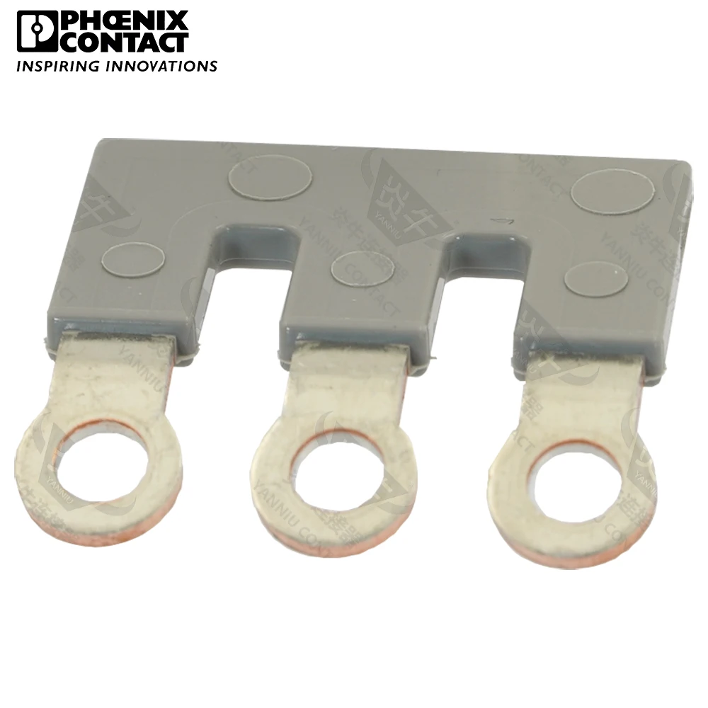 11.1mm Phoenix Contact Connector DIN Rail Terminal Block 3 Pin EB 3-OTTA 6 3026036 Accessories Plug-in Bridge Short Circuit