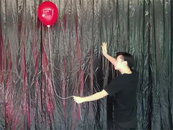 Psychic Lifting Balloon (Underarm Semi-Automatic Version) Close Up Magic Tricks Stage Magic Illusion Gimmick Magician Profession