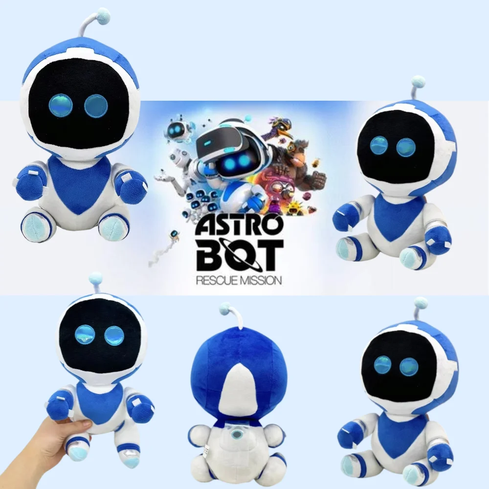 30cm Astro Bot Plush Toys Game Periphery Plush Cute Soft Stuffed Home Decor Game Pillow Dolls for Kid Birthday Christmas Gift