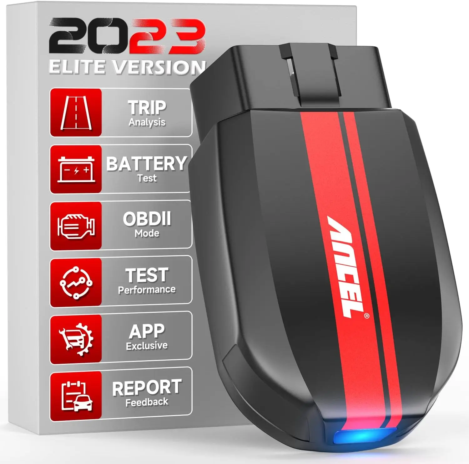 الماسح الضوئي BD200 Bluetooth Obd2 مع جهاز اختبار بطارية الماسح الضوئي BST200 Obd2