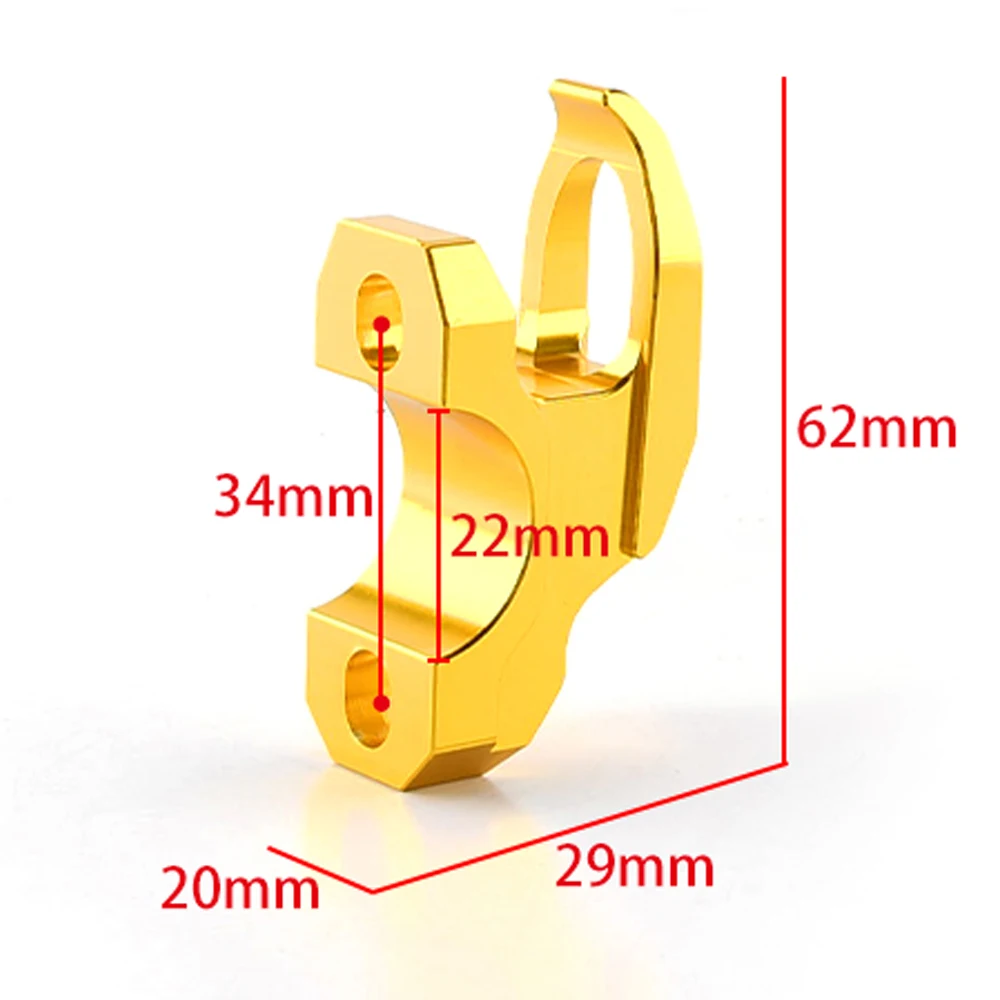 لهوندا X ADV XADV X-ADV 750 300 650 xadv750 adv x-adv750 خوذة هوك حامل دعامة تثبيت مشبك دراجة نارية اكسسوارات CNC الألومنيوم #3