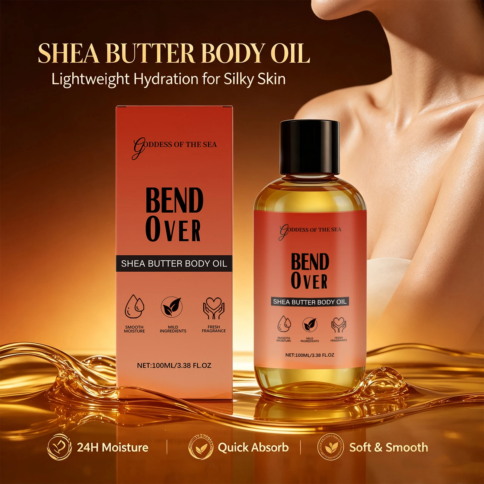 Shea Butter Raw - Shea Butter Body Oil Moisturizing Dry