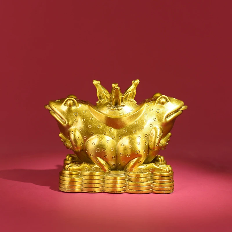 Frog Ornament: Large Frog Mascot for Wealth and Auspiciousness in the Southern Nine Palaces