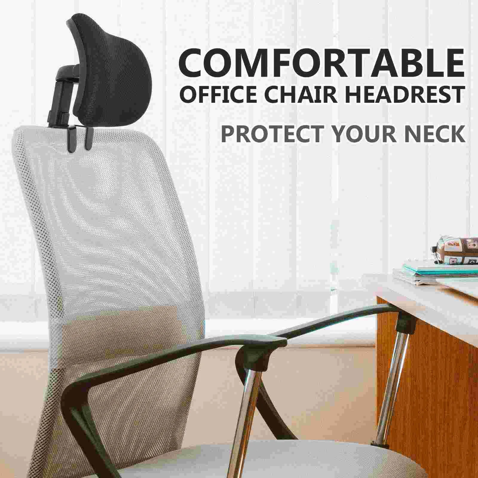 Computer Chair Pillow Cushion Adjustable Desk Neck Travel Lift Headrest Retrofit Work Modified Pillows