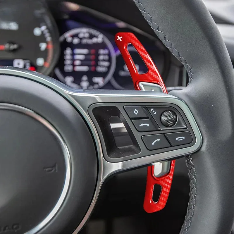 

Рулевое колесо автомобиля с подрулевыми переключателями для Porsche Panamera Macan Cayenne Carrera 911 718 991 Spyder 918 Cayman