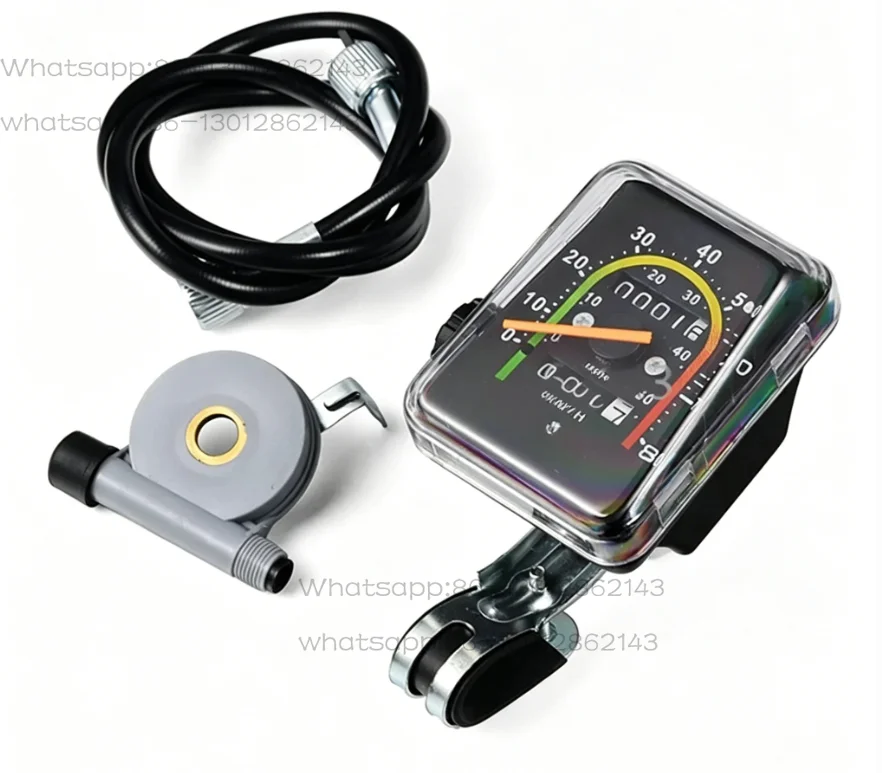 Bicycle Computer Waterproof Mechanical Cycling Odometer Stopwatch Wired Speedometer for 26 28 29 27.5inch Bike Accessory