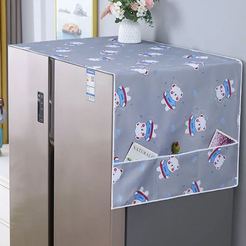 

Refrigerator cover, dust cover, waterproof and oil-proof protective cover, microwave oven, washing machine double