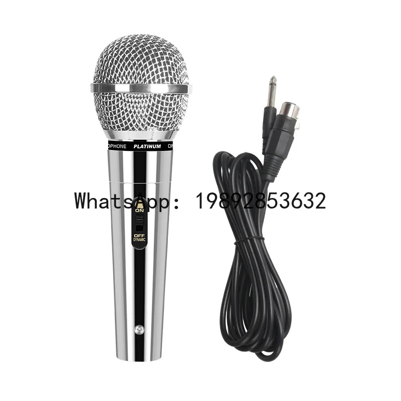 Holding microphones, home KTV stage performances, karaoke conferences, sound cards, live broadcasts, wired microphones