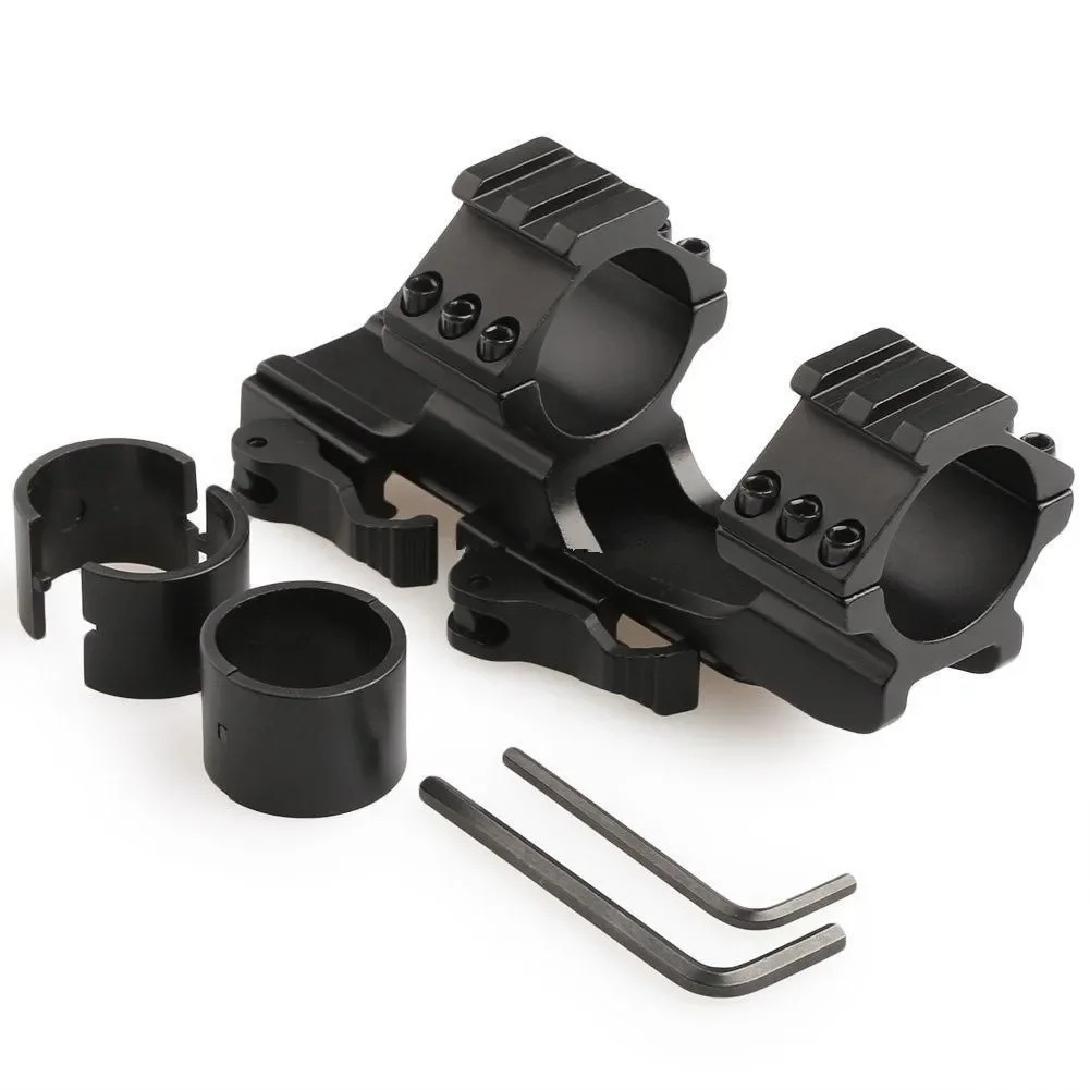 25.4mm 30mm Scope Ring Mount Quick Release One Piece Rifle Scope Sight Mount Adapter 1"/30mm Dual Rings Toy Gun Accessories - view 5