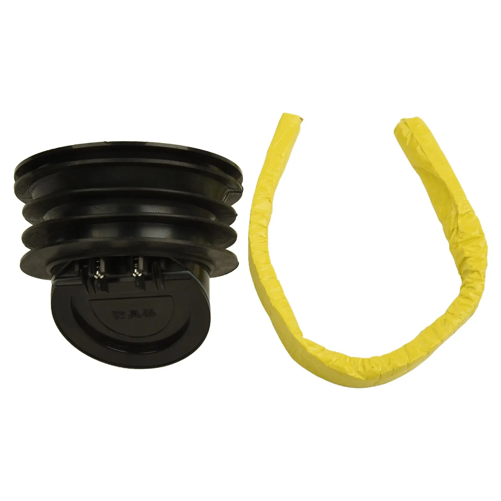 Toilet Flange Seal for Ring Check Valve Rubber Leakproof Bathroom Accessory to Prevent Smell and Backflow Issues