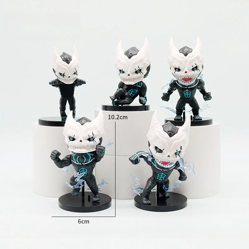 

Набор из 5 шт., аниме kaiju No 8 Hibino Kafka, экшн-фигурка монстра, модель игрушки, подарок, украшения для рабочего стола