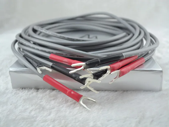 

High Quality HiFi AN-SPXII speaker cable spade plug banana plug cable without original box