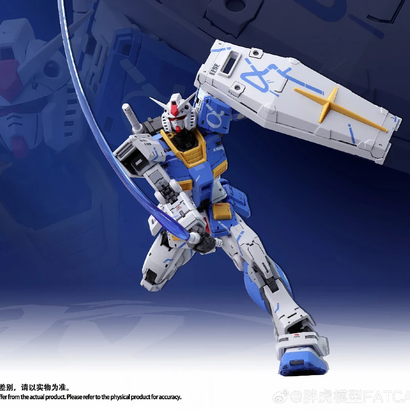 الدهون القط نموذج 1/100 عمل الشكل Mg Rx-78-2 001 Ver.9 التنين تشو لان البدلة المتنقلة التجمع نموذج تمثال نموذج الهدايا اللعب