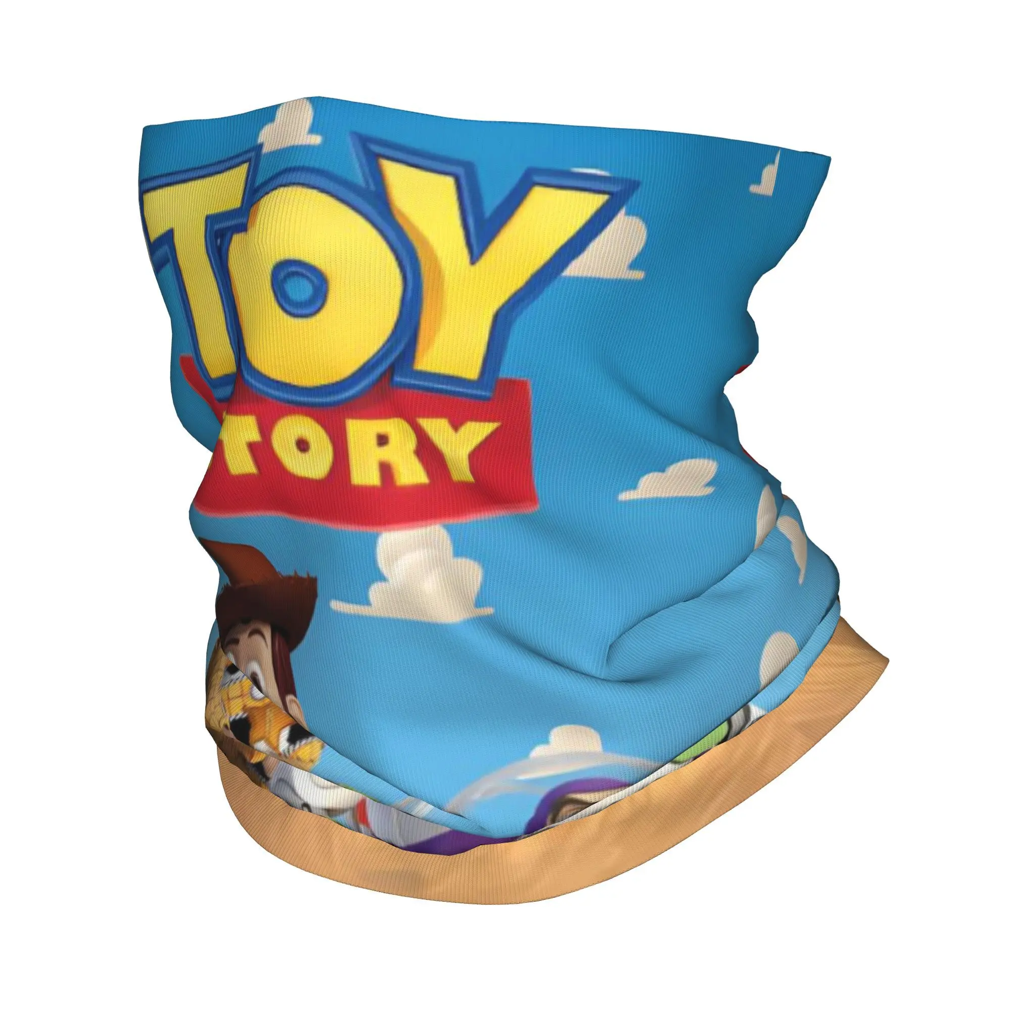 

Custom Toy Story Bandana Winter Neck Warmer Women Windproof Wrap Face Scarf for Ski Woody Buzz Lightyear Gaiter Headband