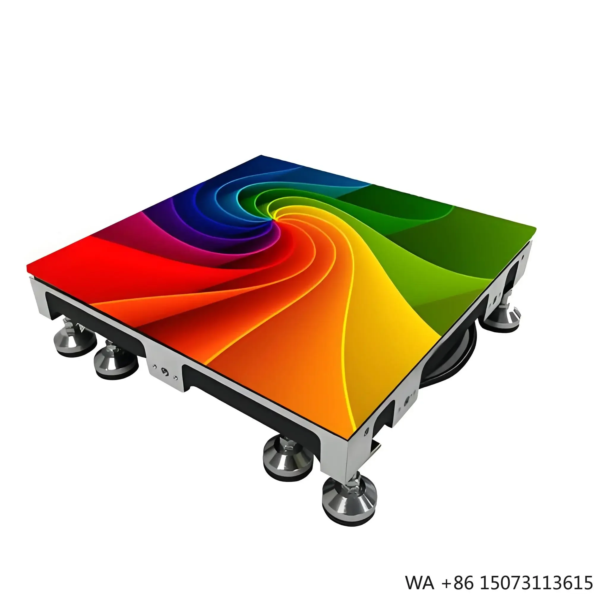 

Водонепроницаемая светодиодная напольная плитка P4.81 для цифровой рекламы в зонах с высокой проходимостью, гибкий экран для видеостен