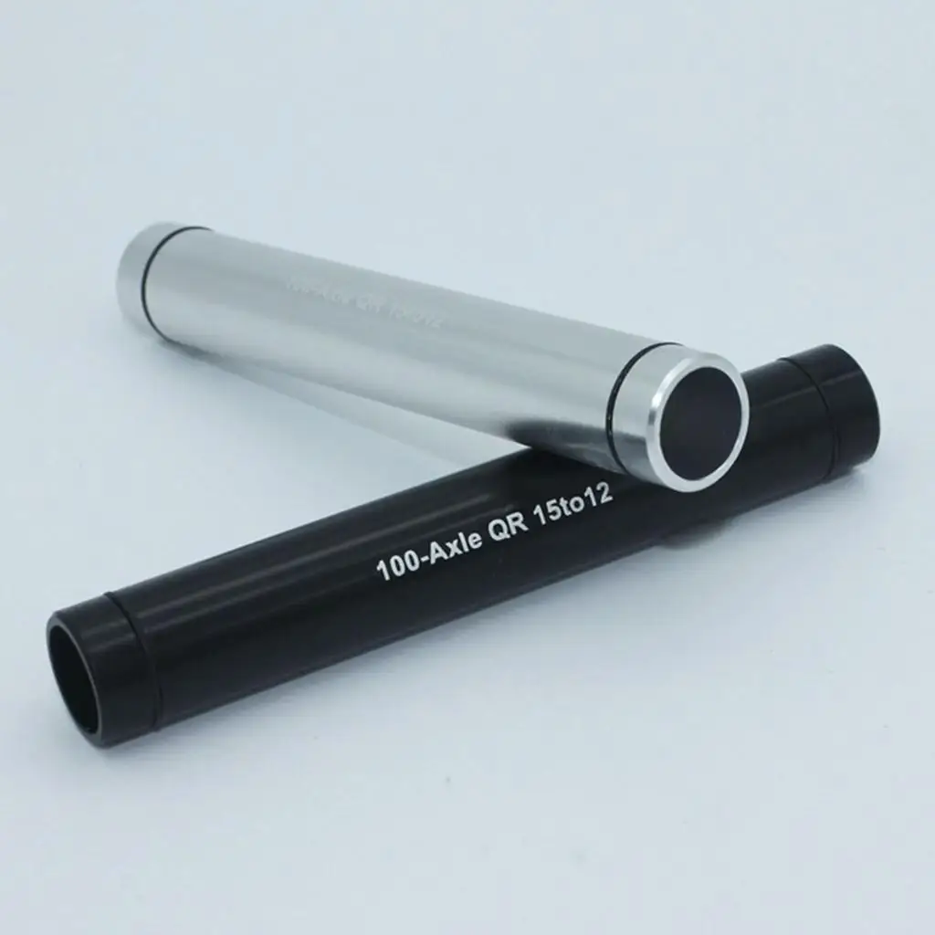 Bicycle Front Fork Axle Barrel Converter Lightweight CNC Processed for Bike Wheel Hub 15 to 12mm Cycle Skewer Component